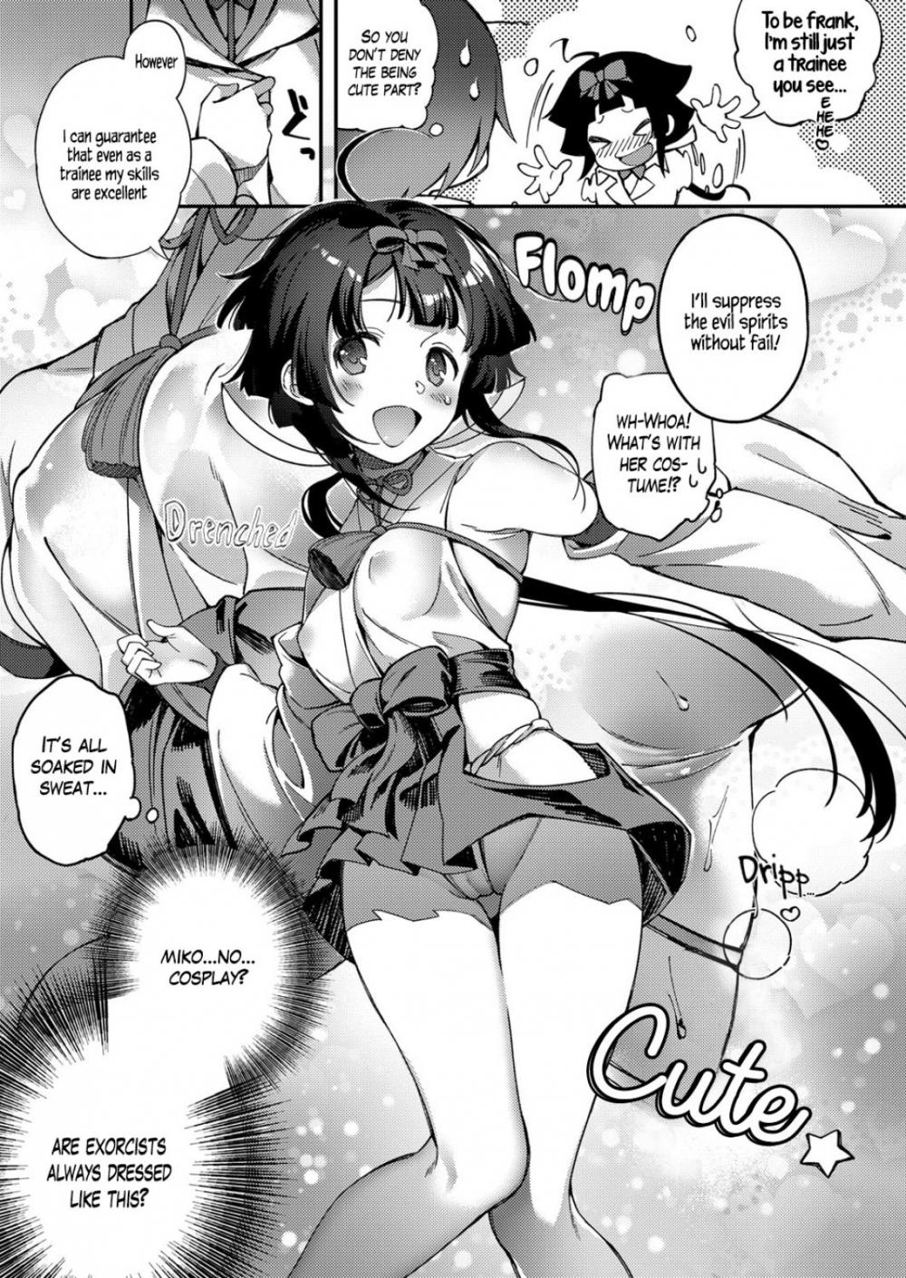 Hentai Manga Comic-The Ghost Apartment - Exorcise It With Hot Boiling Passion!-Read-3